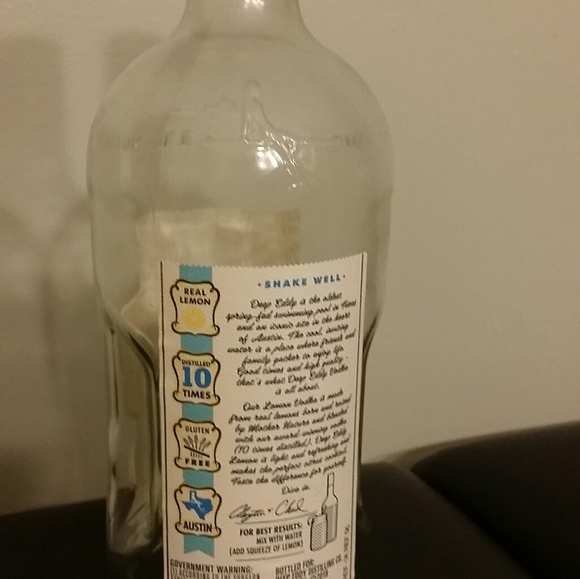 Deep Eddy 1.75L [craft bottle] empty of course - Picture 3 of 3